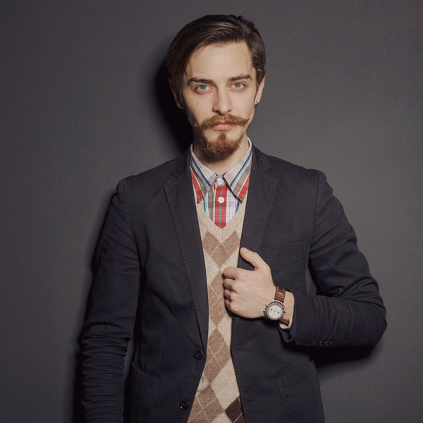 handsome bearded