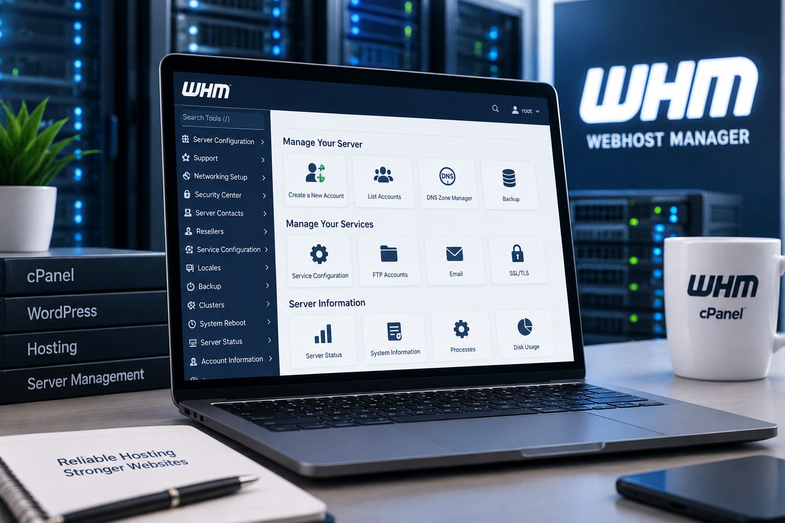 Professional WHM help and cPanel support for WordPress hosting and server problems